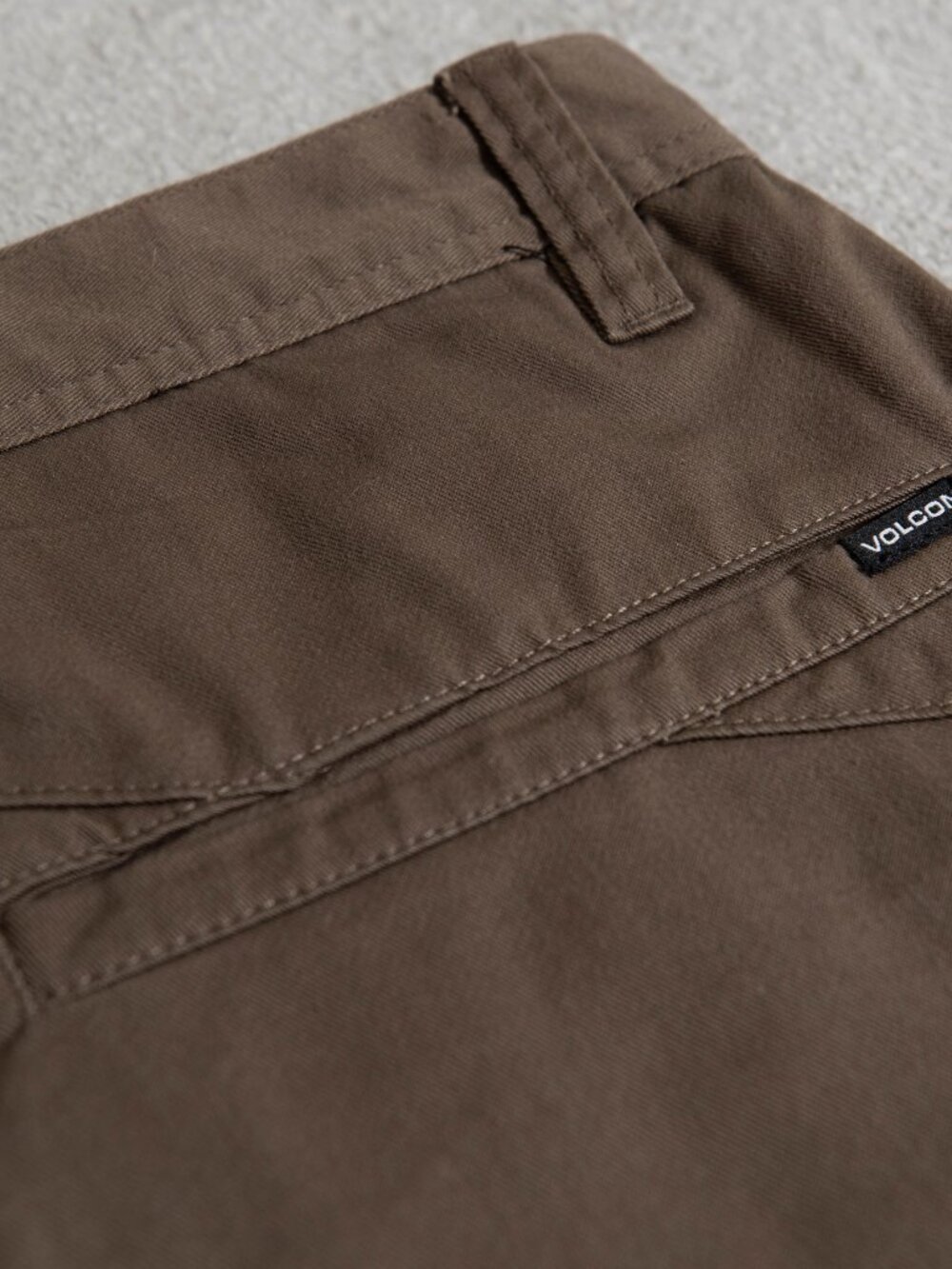 Volcom Frickin Modern Stretch Pant Mushroom Brown (34) - Picture 14 of 15